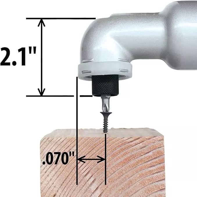 Makita Cordless Angle Impact Driver 18 V LXT Li-Ion 60 Nm Maximum Fastening Torque and 3000 IPM Impact Rate, DTL061Z (Without Battery & Charger)