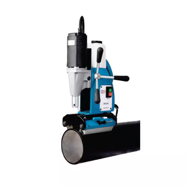 SCHIFLER Magnetic Core Drilling Machine 1100 W, 532 Kg Magnet Power and 19 mm Weldon Spindle, SWC 35 PD (Without Drill Bit)