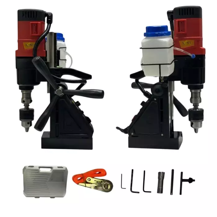 XLNT 1200 W Magnetic Drill Machine 35 mm Capacity and 680 rpm No Load Speed, XTMDM89