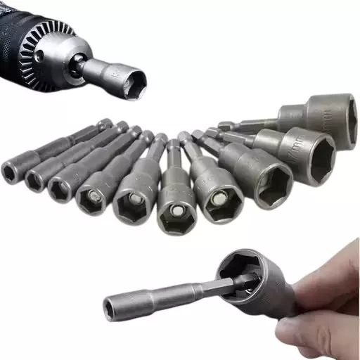 generic-heavy-duty-hexagon-magnetic-wrench-nut-setter-hardened-steel-8x65-mm-with--screwdriver-bits-grey