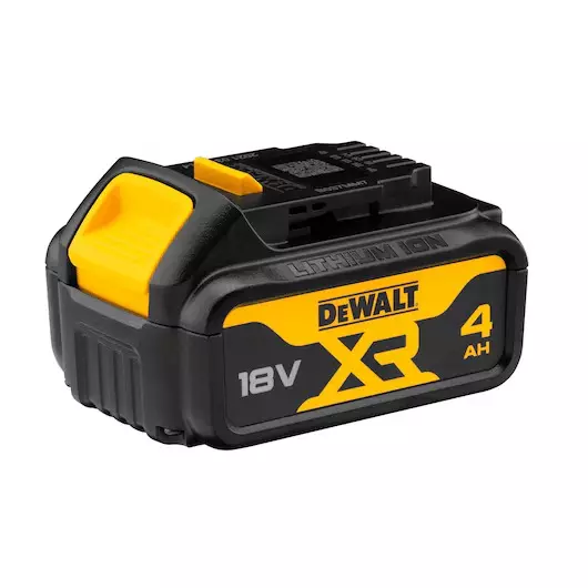 Dewalt 4.0 Ah Li-Ion Battery in Yellow & Black Color Suitable for 20V MAX XR Cordless Tools, DCB182-B1