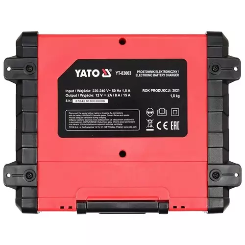 yato-electronic-battery-charger-2815-a-charging-current-12-v-dc-voltage-for-charging-5-200-ah-batteries-yt-83003