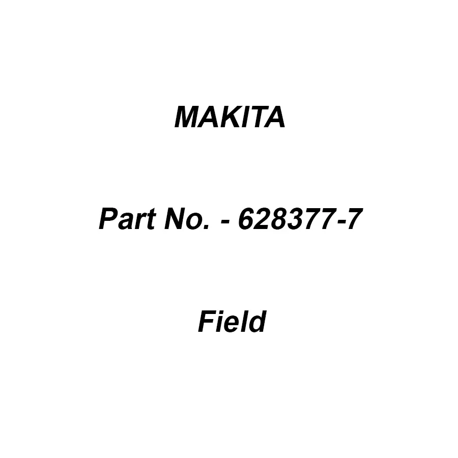 Makita 220-240 V Field for M9506B, Part No 628377-7-image-19