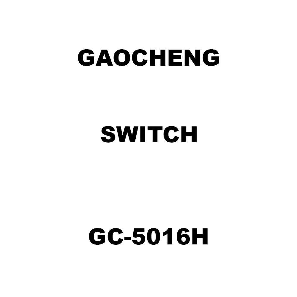 Gaocheng Switch Spare for Electric Chain Saw GC-5016H