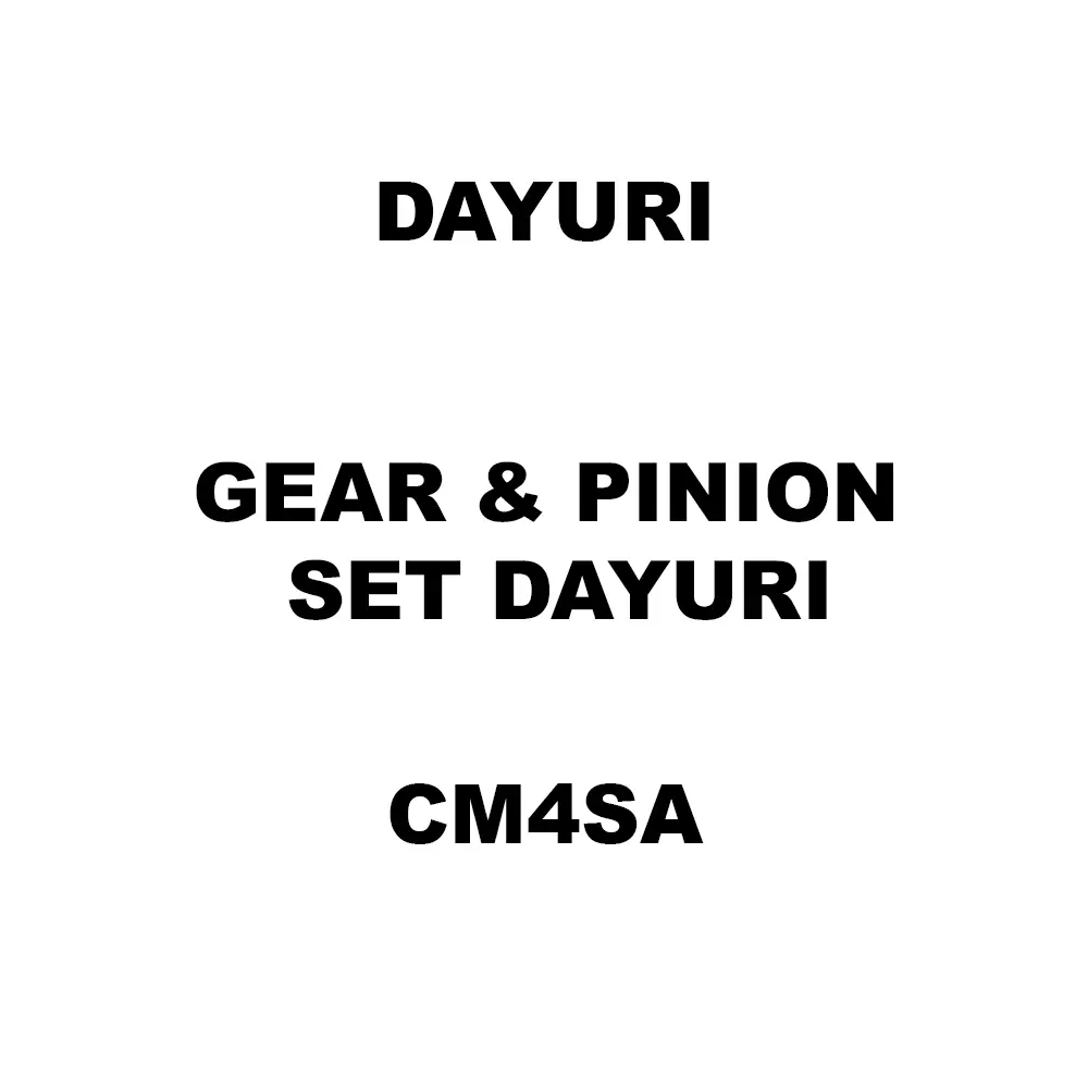Dayuri Gear & Pinion Set Spare for Marble Cutter CM4SA