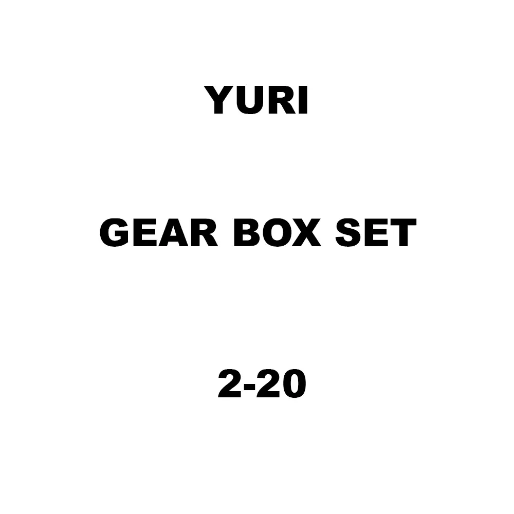 Yuri Gear Box Set Spare for Marble Cutter 2-20