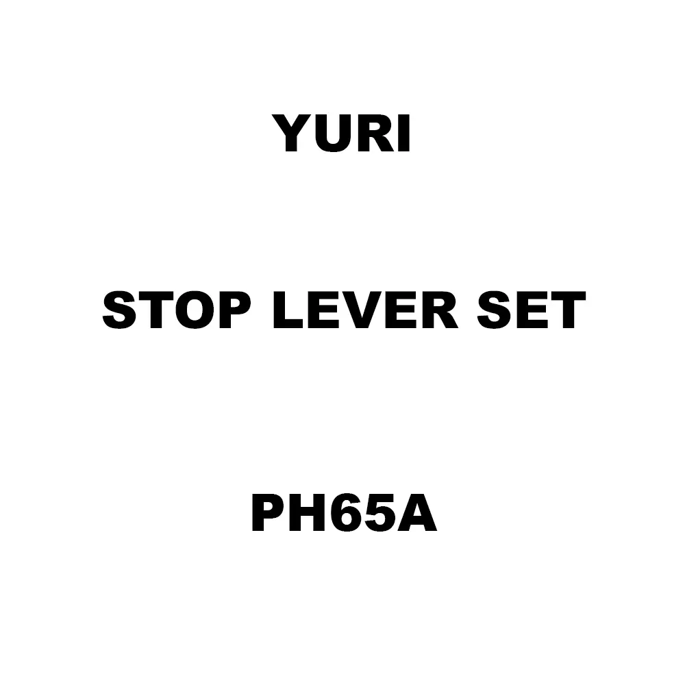 Yuri Stop Lever Set Spare for Demolition & Breaker PH65A