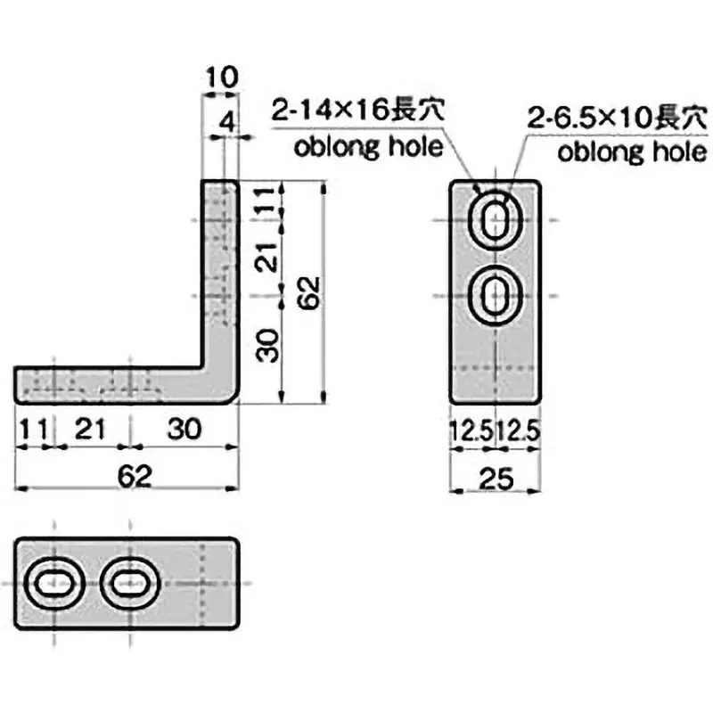 TAKIGEN Stainless Corner Bumper Stainless Steel Casting, FC-1793