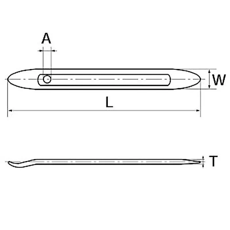 Ktc Tire Lever 210 mm Length, OHZ-210