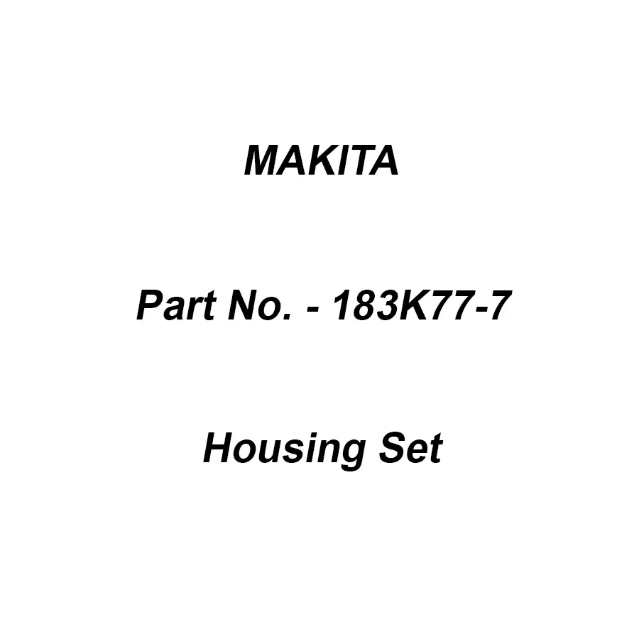 Makita Housing Set Suitable For DUC355, Part No 183K77-7