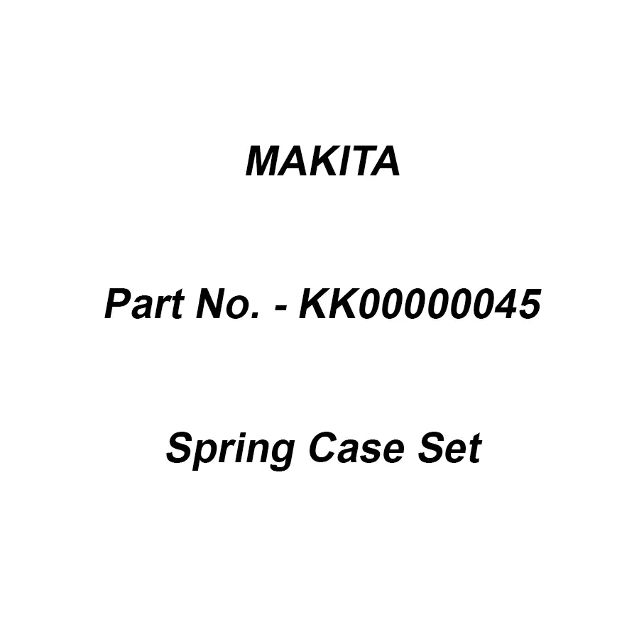 Makita Spring Case Set Suitable For TB131, Part No KK00000045