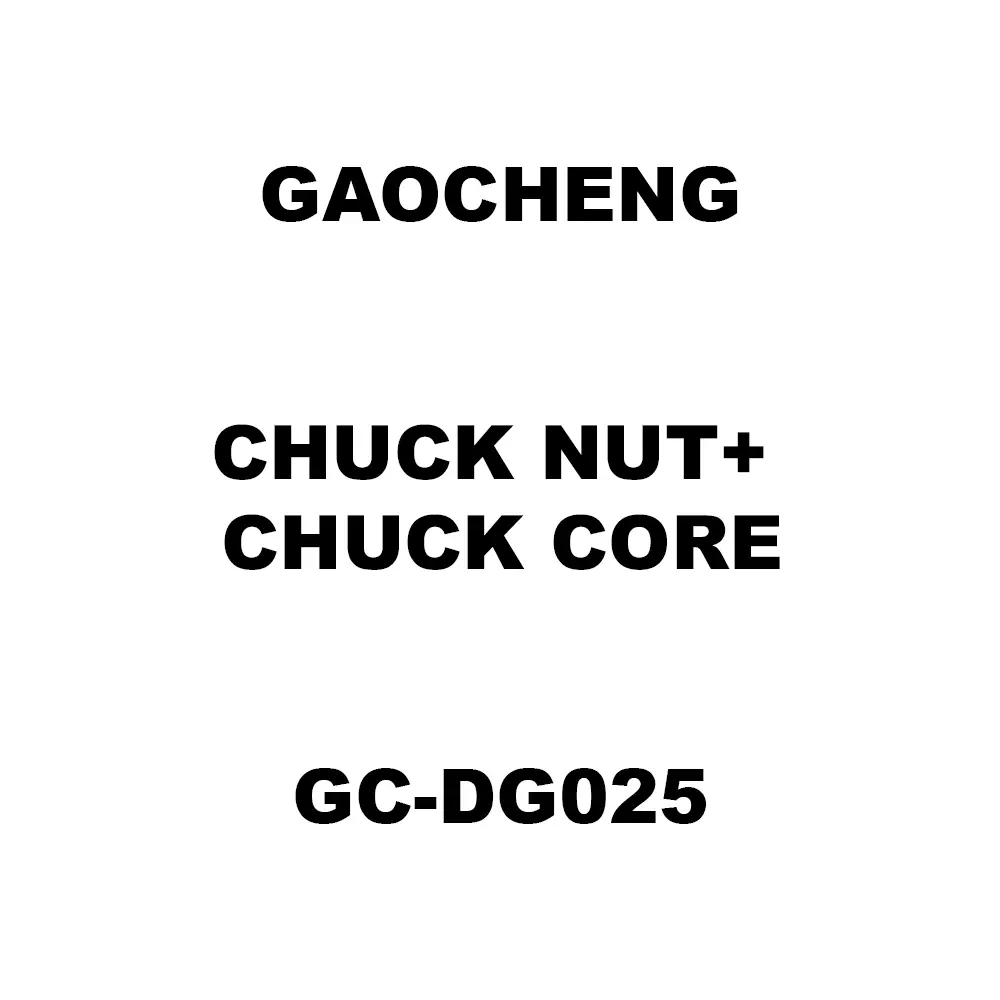 Gaocheng Chuck Nut+ Chuck Core Spare for Die Grinder GC-DG025