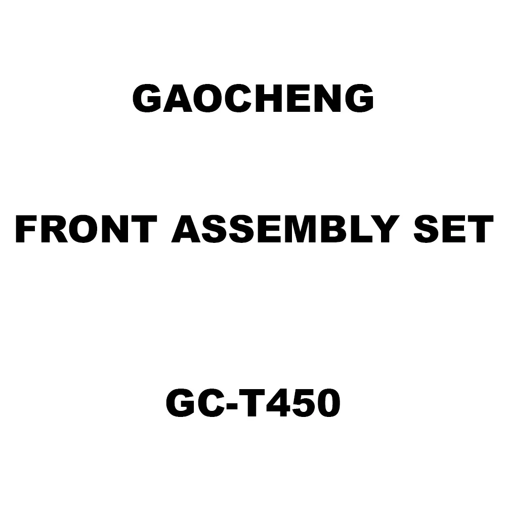 Gaocheng Front Assembly Set Spare for Demolation Hammer GC-T450