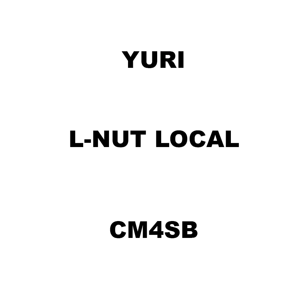 Yuri L-Nut Local Spare for Marble Cutter CM4SB