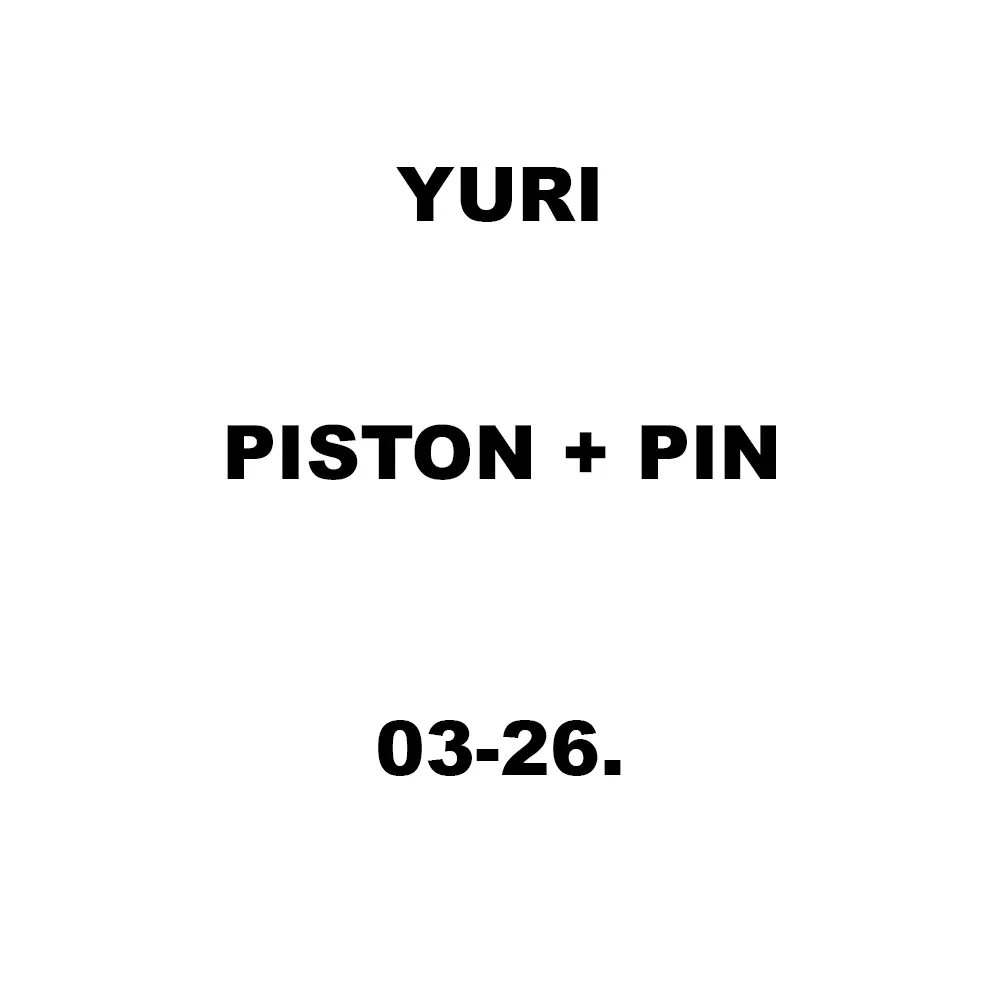 Yuri Piston + Pin Spare for Marble Cutter 03-26