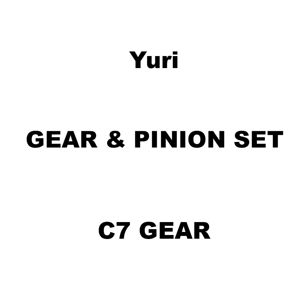 Yuri Gear & Pinion Set Spare for C7 GEAR