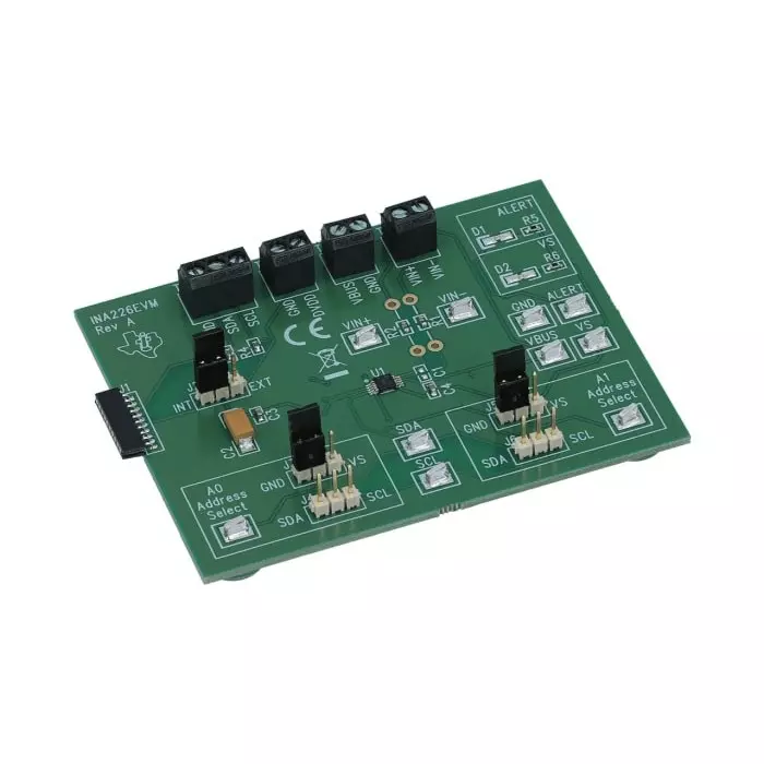 Texas Instruments Power Management IC Development Kit Power Monitor for INA226 for INA226, INA226EVM