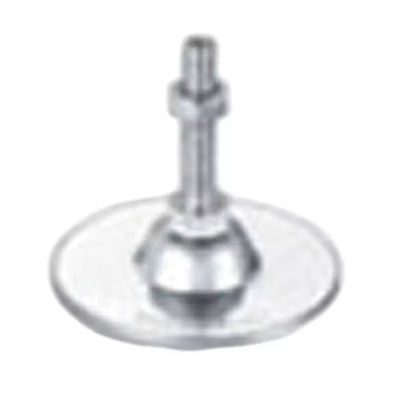 TAKIGEN Stainless Steel Level Adjuster Barrel Polishing M6x30 mm, KC-1275-D-7