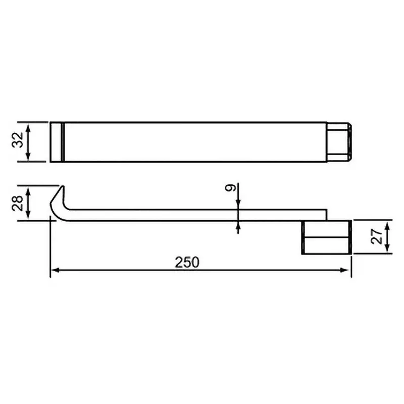 Ktc Drive Shaft Remover 660g Mass, AUD3-AD1