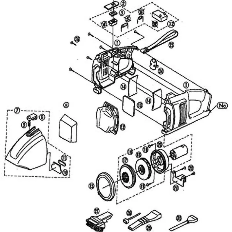 Panasonic Parts Dust Box (For P), EZ3780K3498P