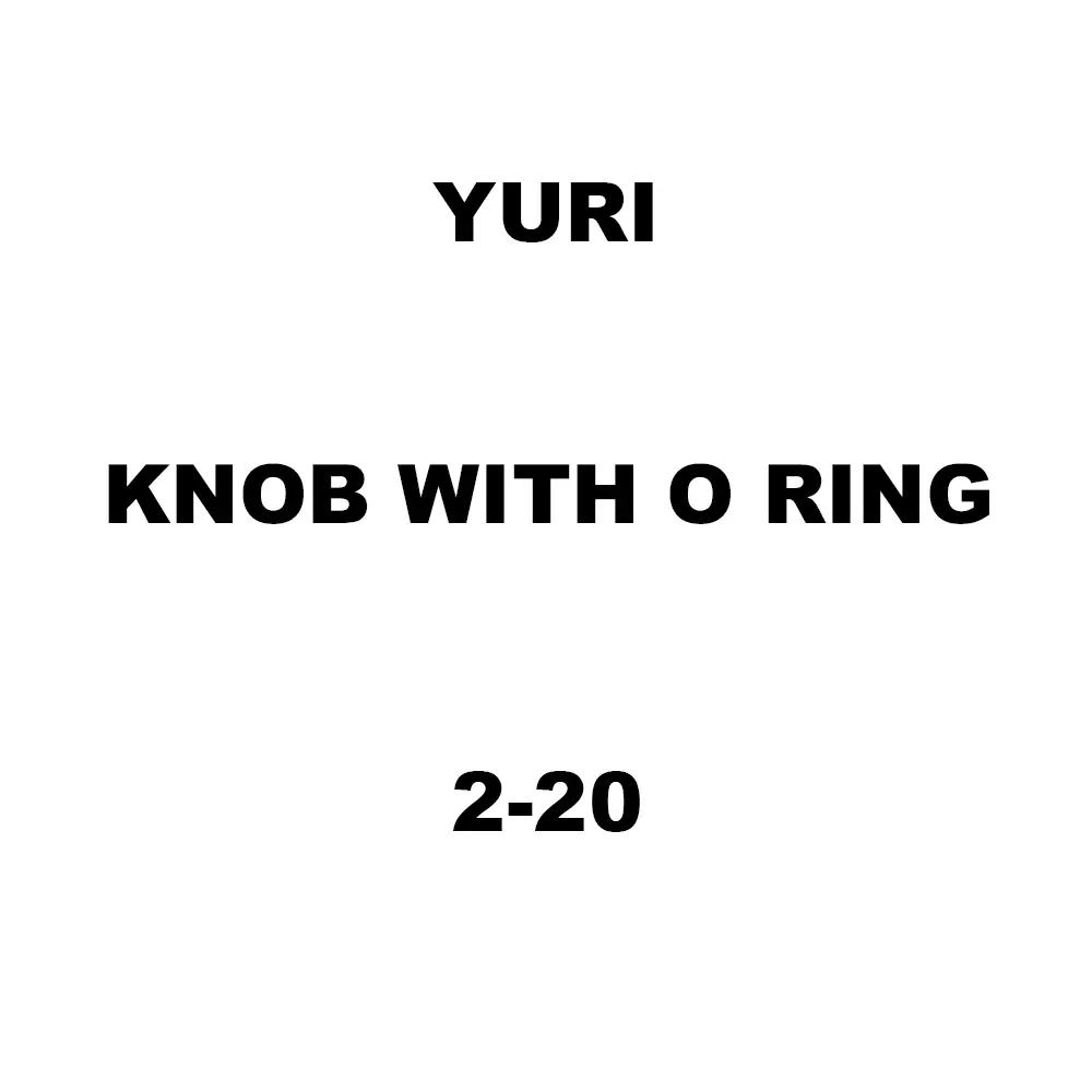 Yuri Knob With O Ring Spare for Marble Cutter 2-20