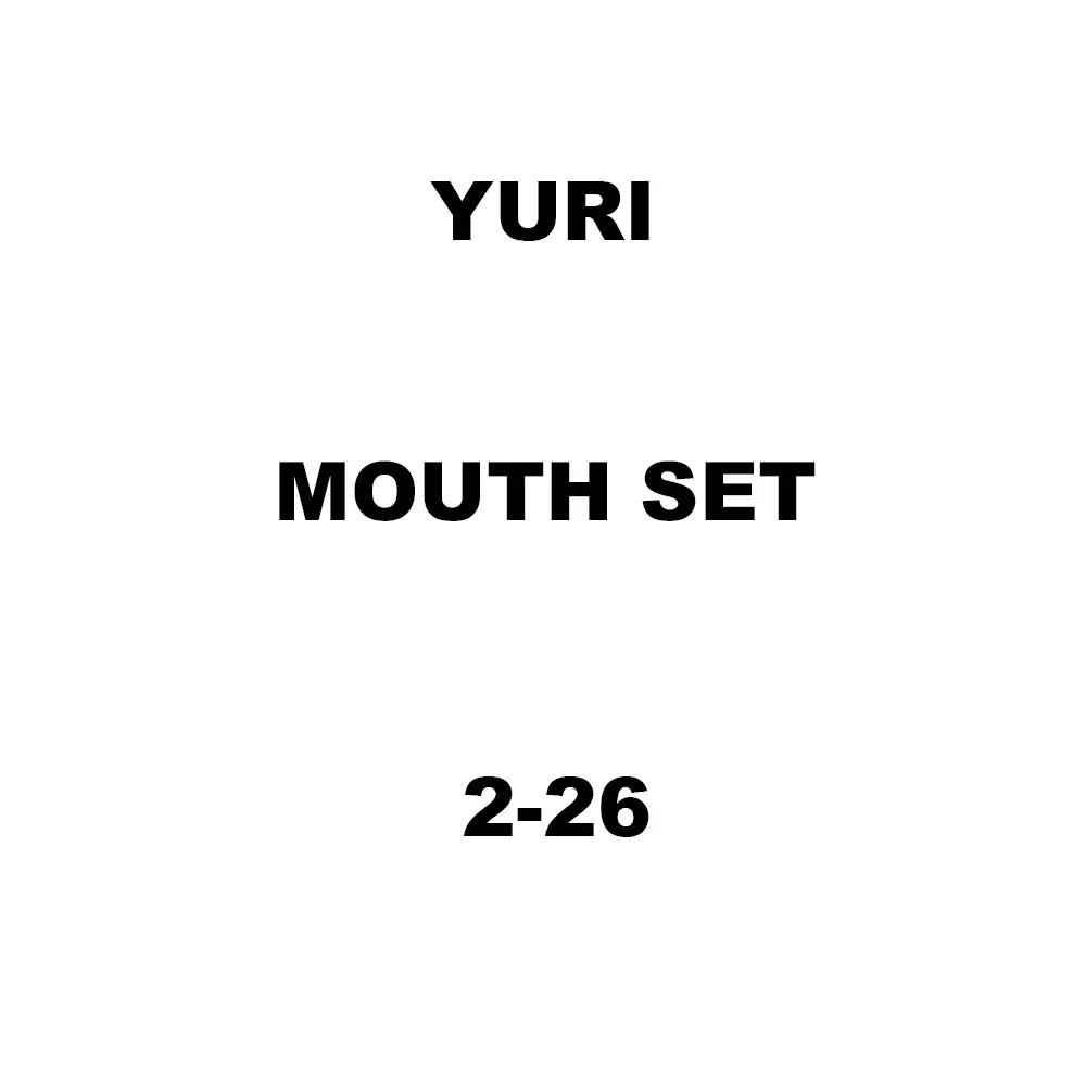 Yuri Mouth Set Spare for Marble Cutter 2-26