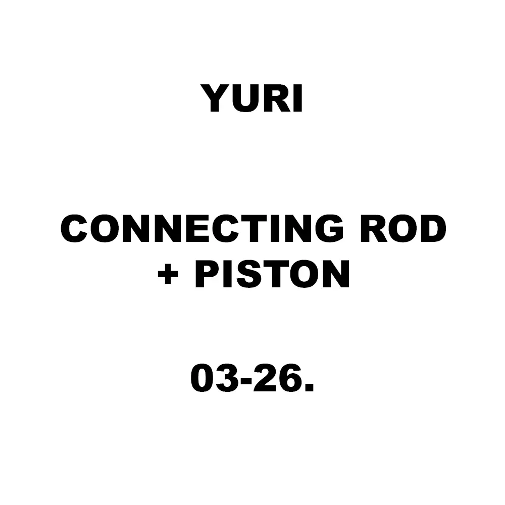 Yuri Connecting Rod+Piston Spare for Marble Cutter 03-26