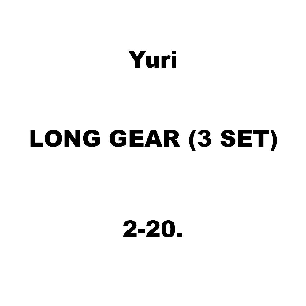 Yuri Long Gear (3 Set) Spare for 2-20