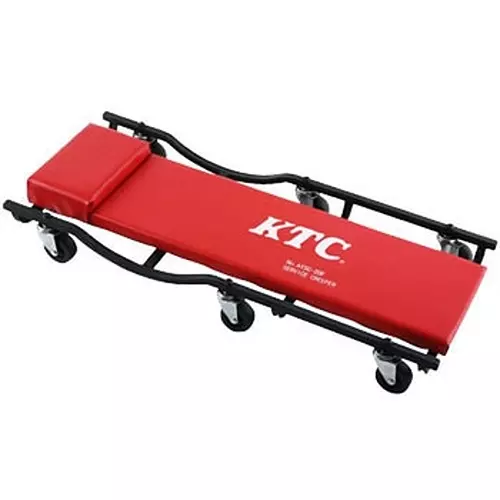 Ktc Service Creeper Flat Type 1010 mm Length 75 mm Casters, AYSC-20F