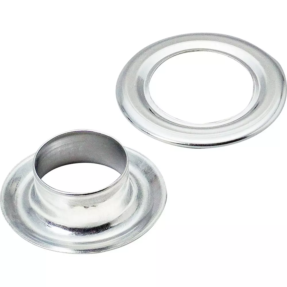 TRUSCO Double-Sided Grommet Φ9 mm Dimension D, P-THP-A15 (Pack of 10 Pcs)