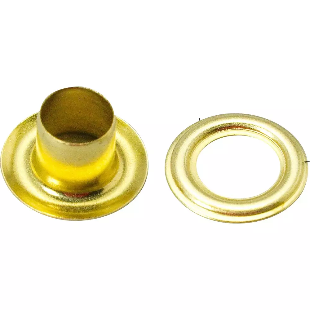 TRUSCO Double-Sided Grommet Φ5.2 mm Dimension D, P-THP-B5 (Pack of 100 Pcs)