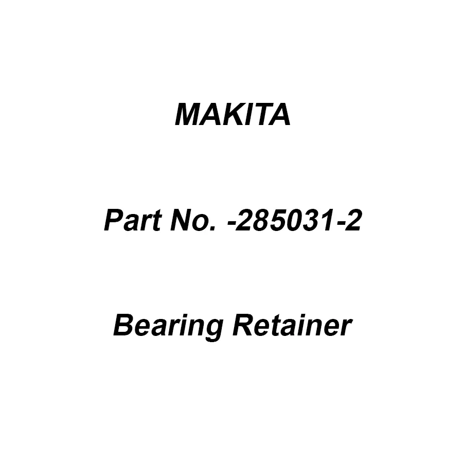 Makita Bearring Retainer Size 51 mm Suitable For JR188D, Part No 285031-2-image-33
