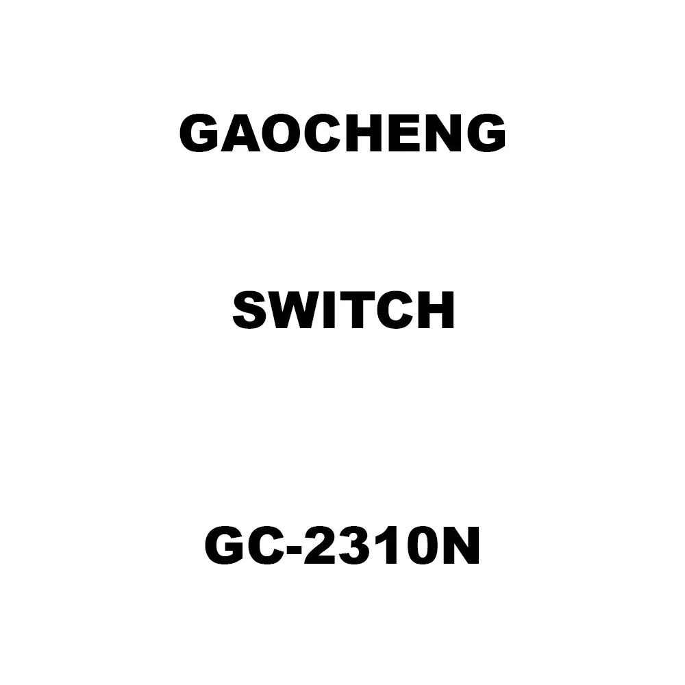 Gaocheng Switch Spare for Electric Drill Machine GC-2310N
