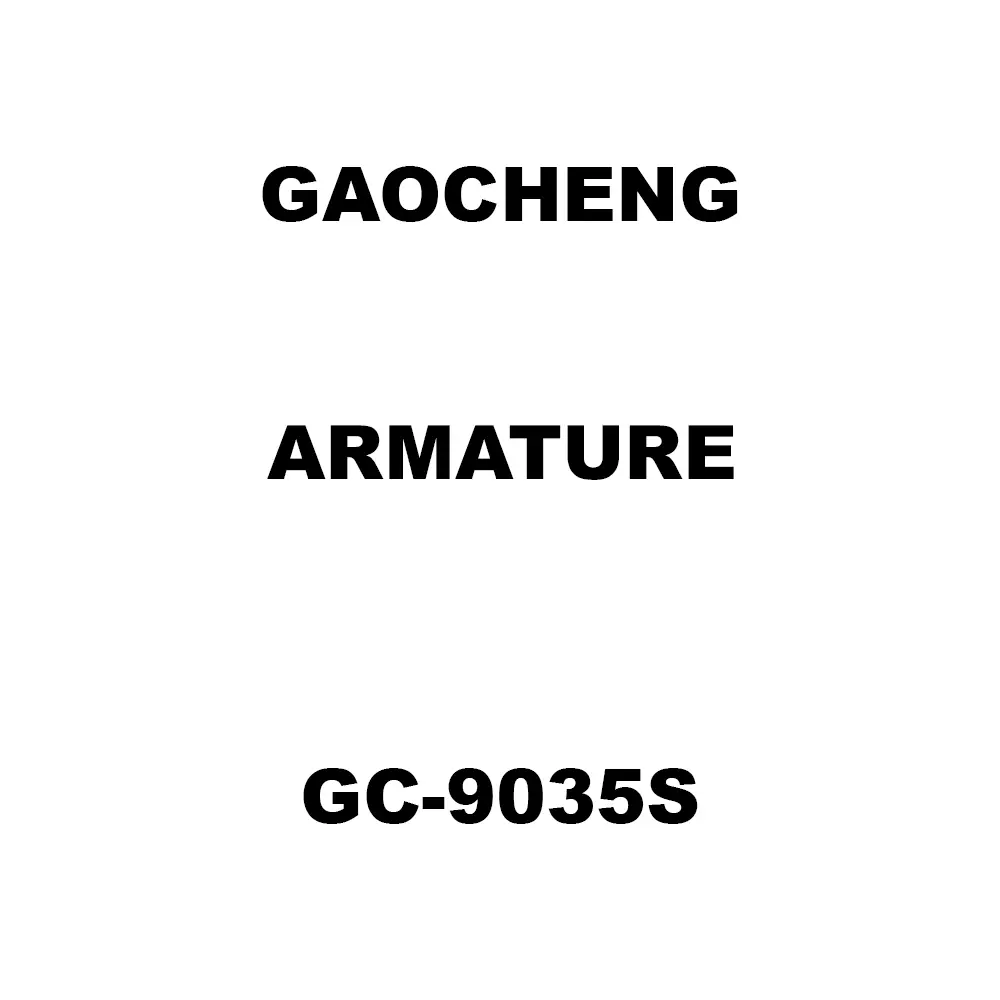 Gaocheng Armature Spare for Orbital Sander GC-9035S