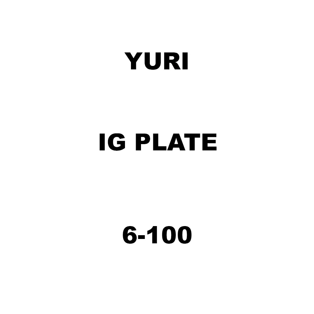 Yuri Ig Plate Spare for Marble Cutter 6-100