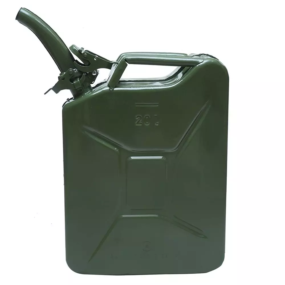 B K JAGAN & CO Steel Jerry Can Military Green 20 L