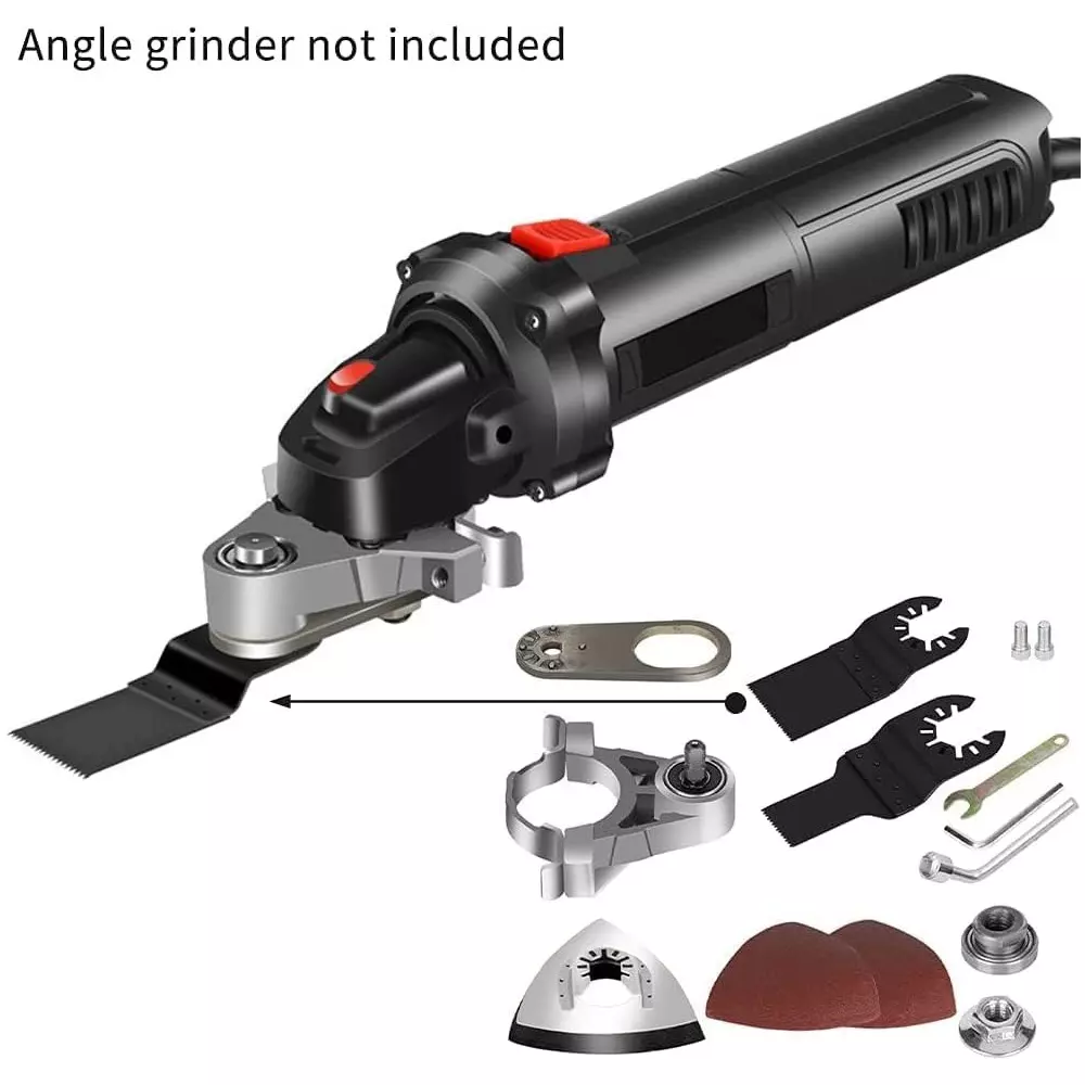 generic-angle-grinder-converter-100-mm-oscillating-tool-adapter-kit-multi-function-14-pcs