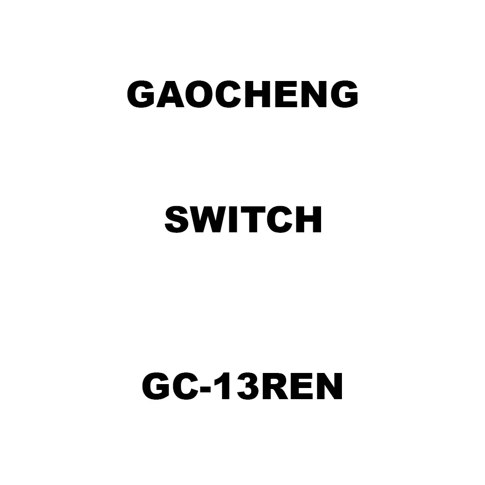 Gaocheng Switch Spare for Impact Drill Machine GC-13REN