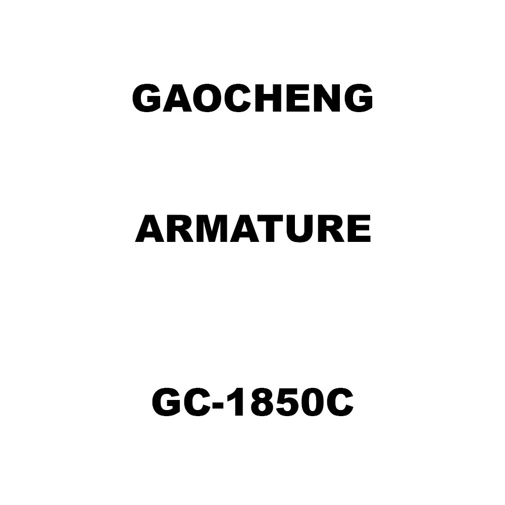 Gaocheng Armature Spare for Circular Saw GC-1850C