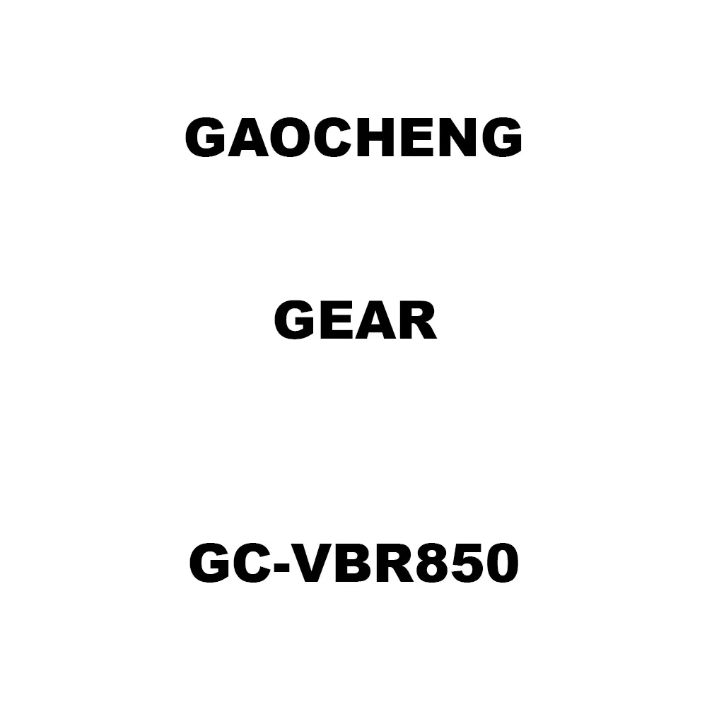 Gaocheng Gear Spare for Concrete Vibrator GC-VBR850