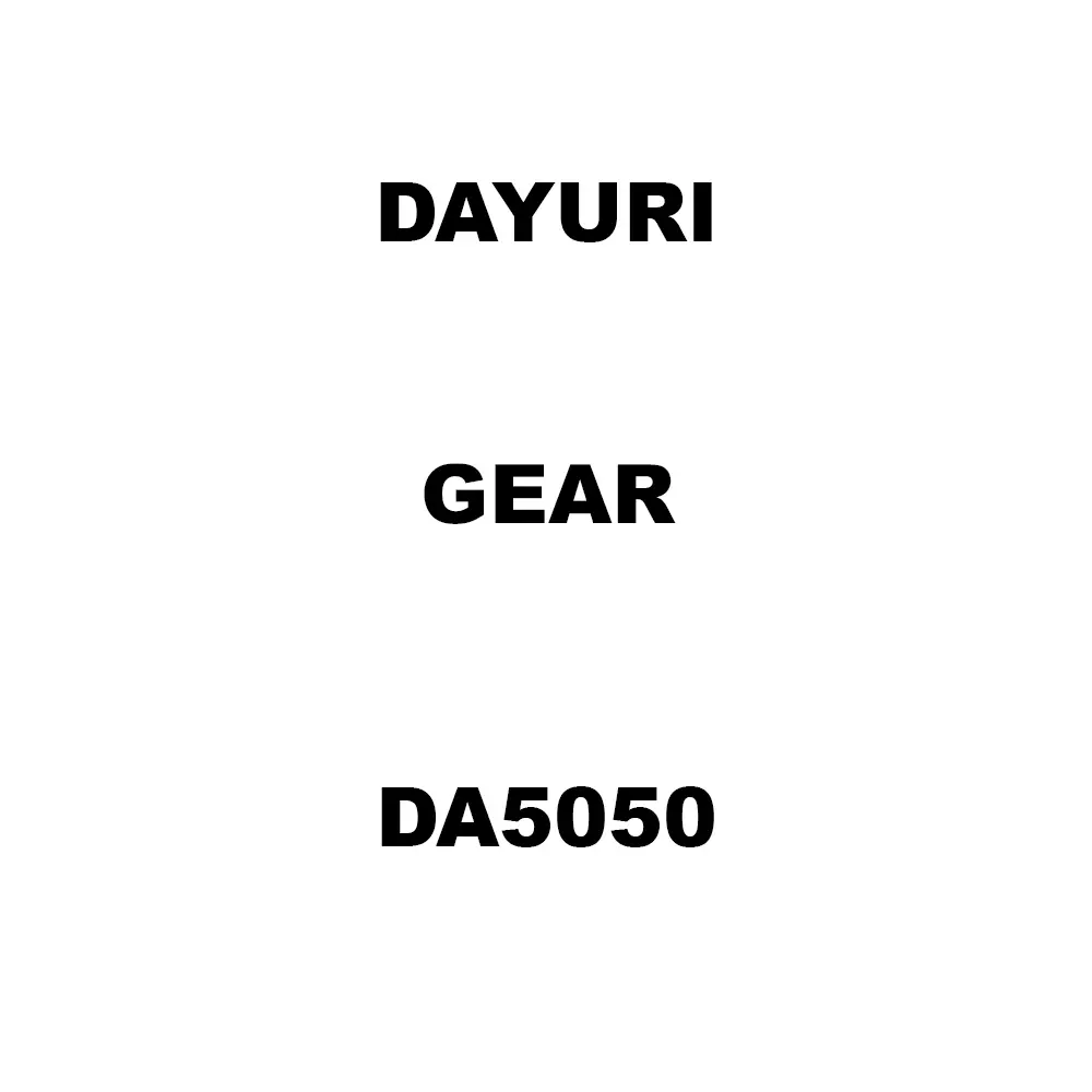 Dayuri Gear Spare for Demolition Hammer DA5050