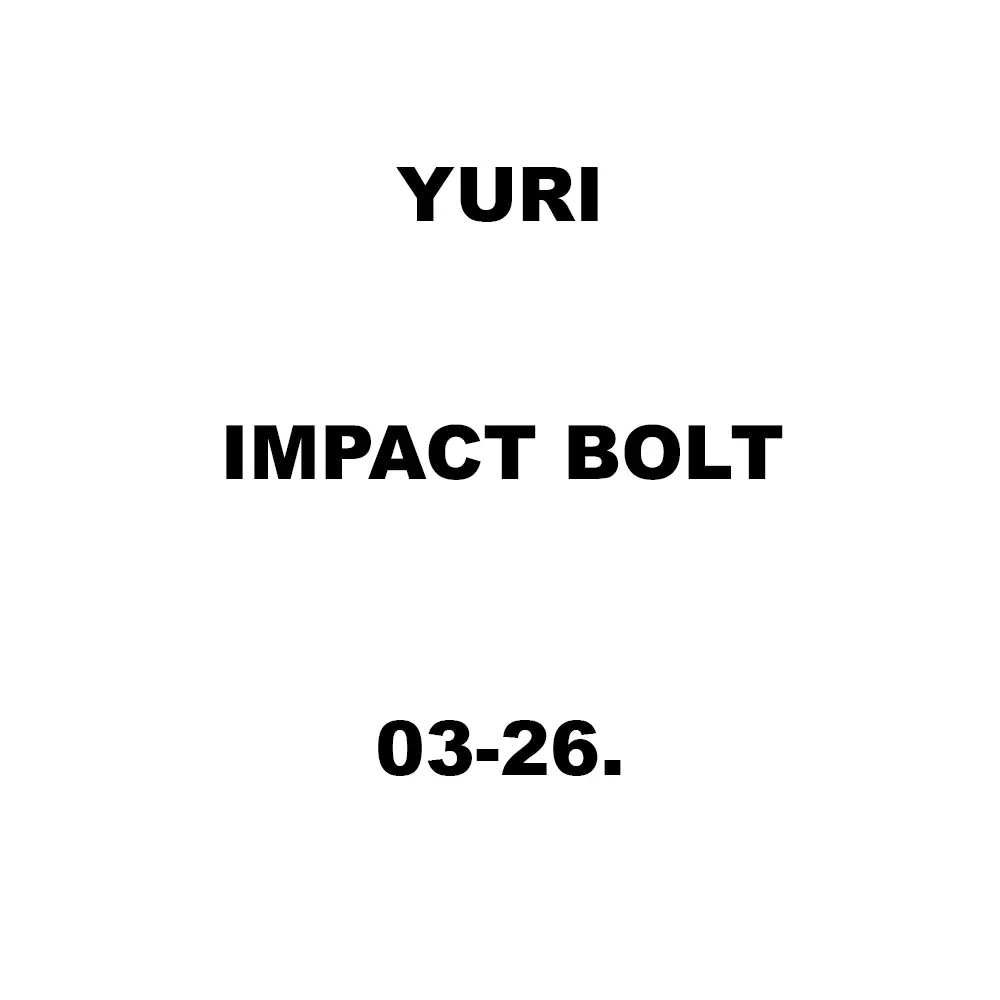 Yuri Impact Bolt Spare for Marble Cutter 03-26