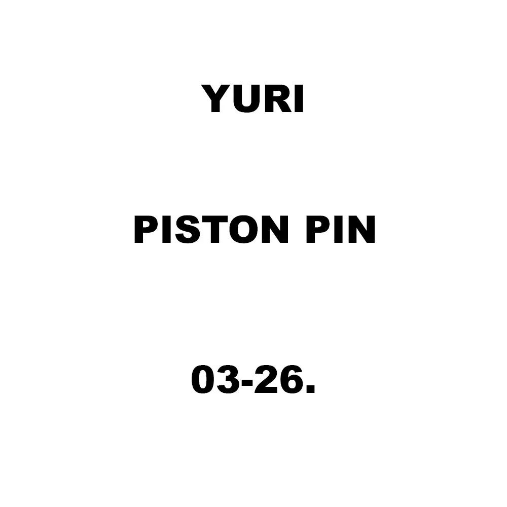 Yuri Piston Pin Spare for Marble Cutter 03-26