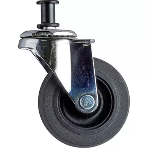 Ktc Service Creeper Replacement Caster Free/Stopper 75 mm, AYSC-20FR-1