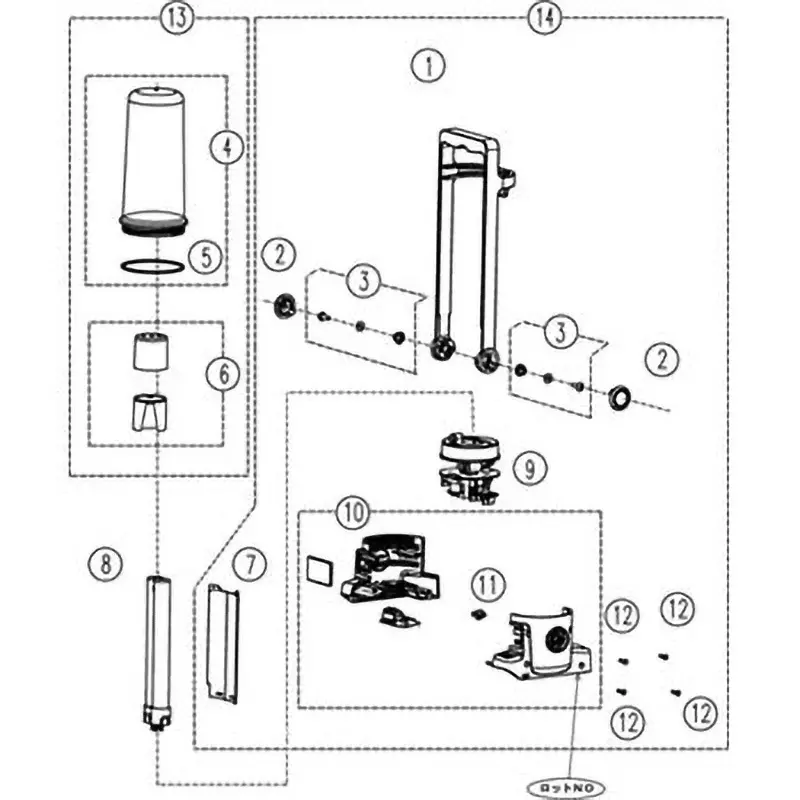 Panasonic Parts Lamp Switch Button, EZ3741H2027