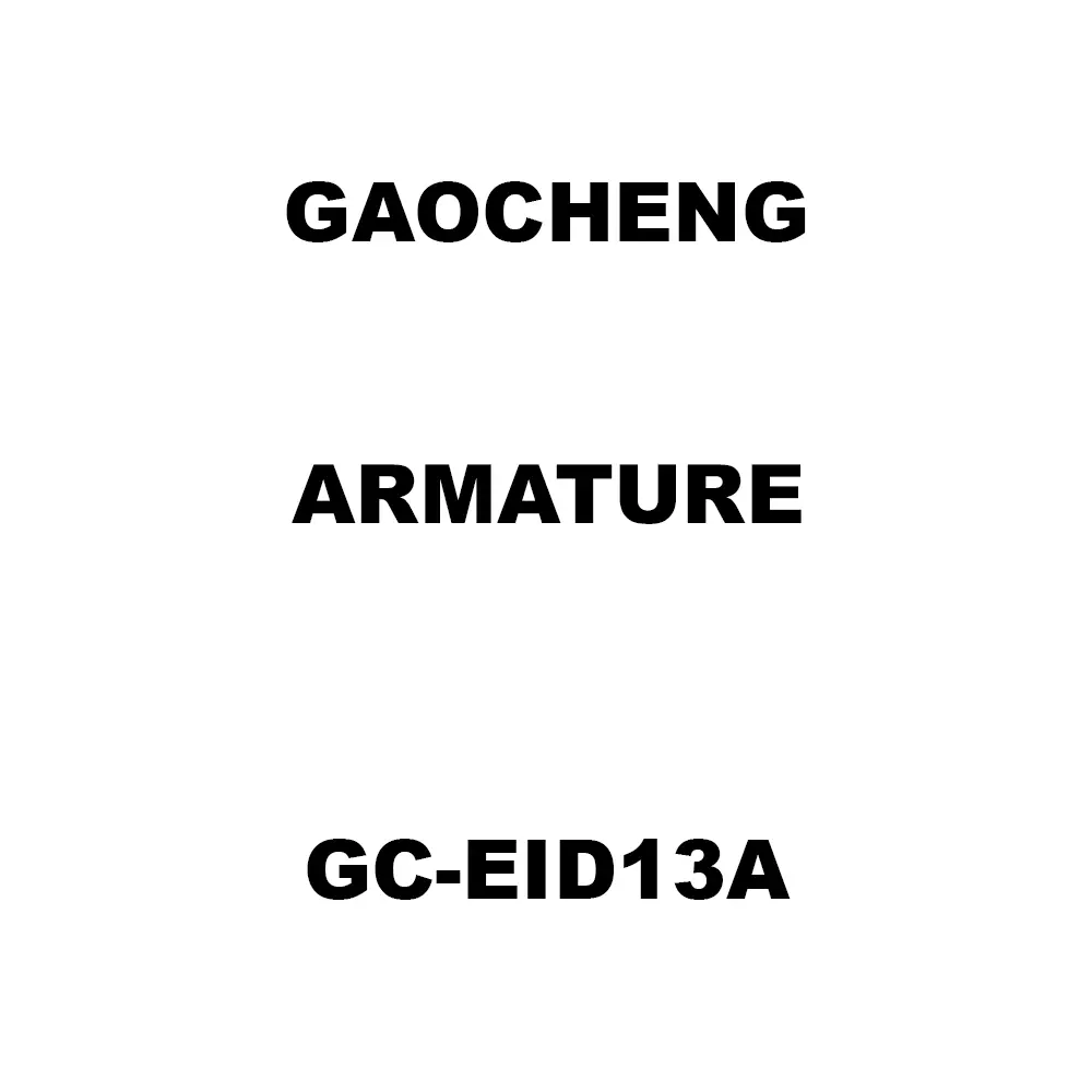 Gaocheng Armature Spare for Impact Drill Machine GC-EID13A