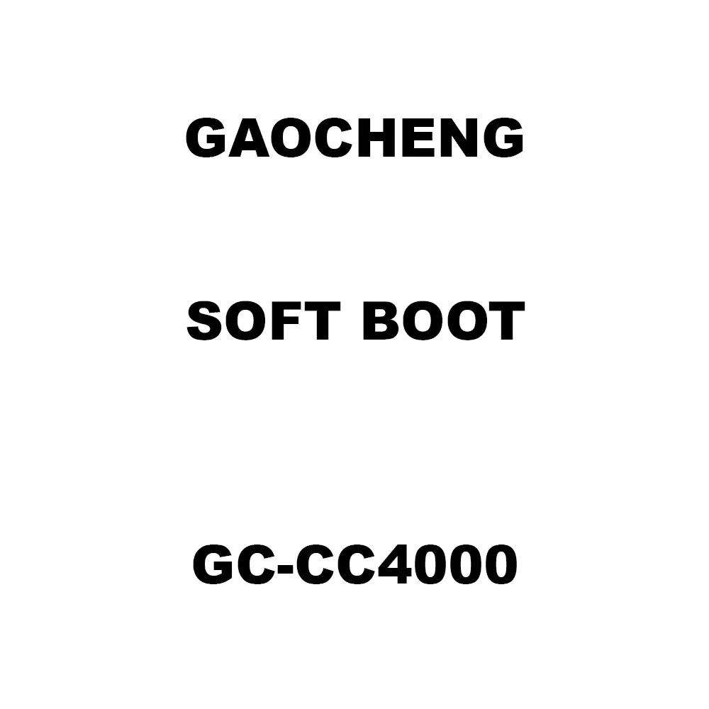Gaocheng Soft Boot Spare for Concrete Cutter Machine GC-CC4000