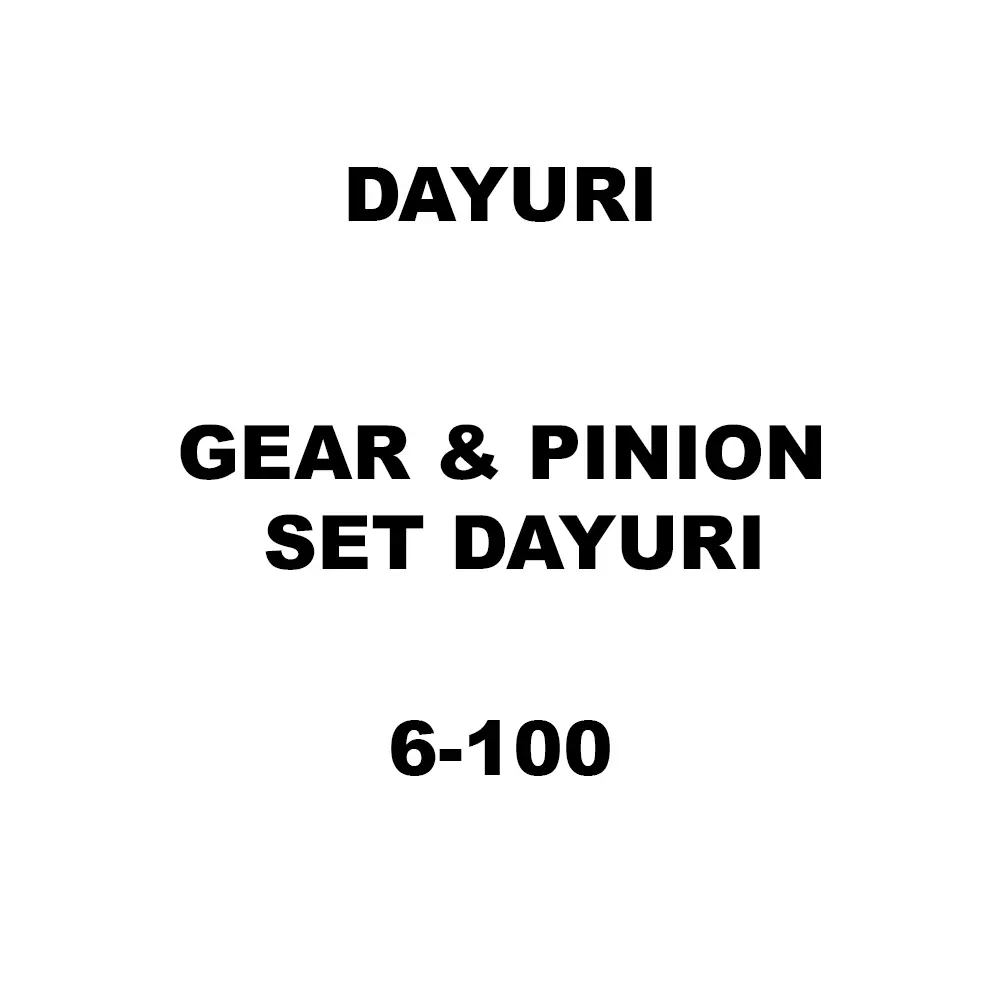Dayuri Gear & Pinion Set Spare for Angle Grinder 6-100