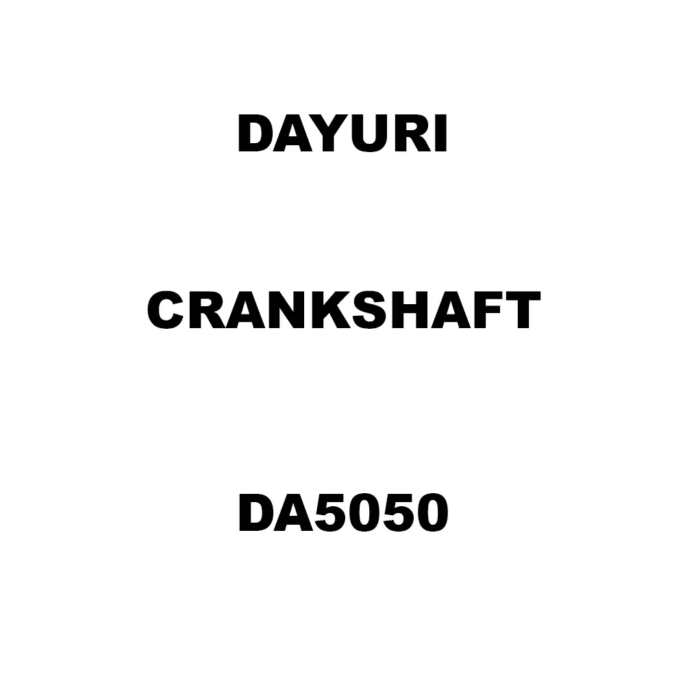 Dayuri Crankshaft Spare for Demolition Hammer DA5050
