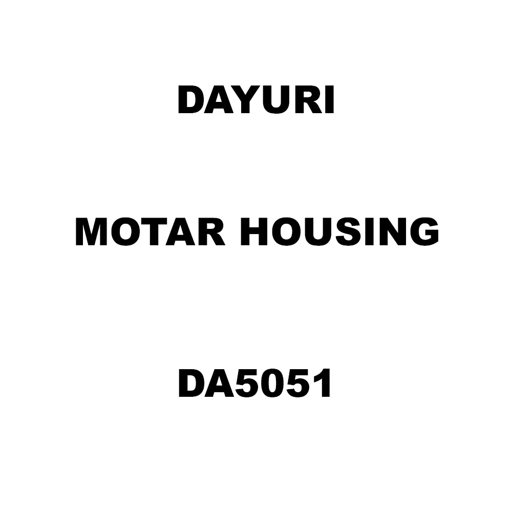 Dayuri Motar Housing Spare for Demolition Hammer DA5051